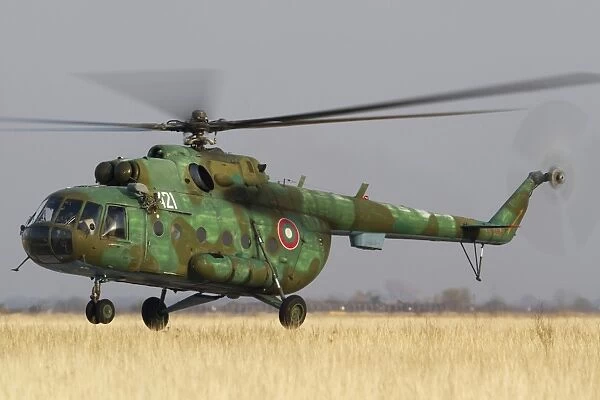 A Bulgarian Air Force Mil Mi-17