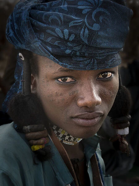 fulani boy at Niergui refugee camp, Tchad