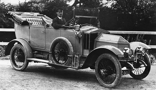 1911 Siddeley Deasy with chauffeur. Creator: Unknown