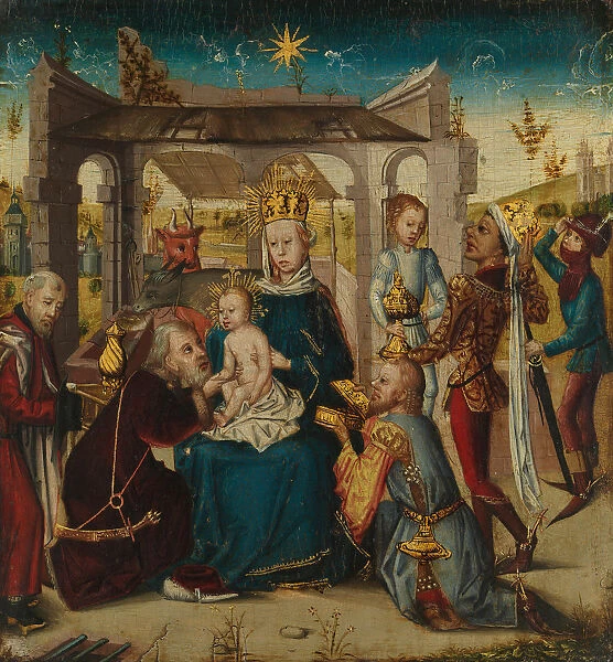 Adoration of the Magi, ca. 1470-90. Creator: Unknown
