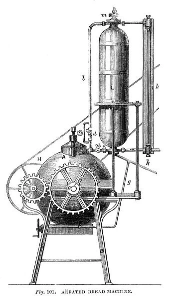 Aerated Bread Machine, 1866