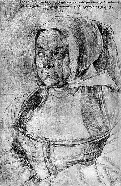 Agnes Durer, 1521, (1936). Artist: Albrecht Durer