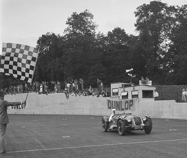 Alta of GE Abecassis winning the Imperial Trophy Formula Libre race at Crystal Palace, London, 1939