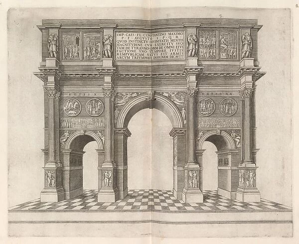 Arch of Constantine. Creator: Unknown