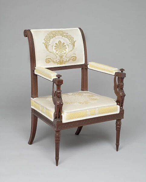 Armchair, France, c. 1795. Creator: Georges Jacob