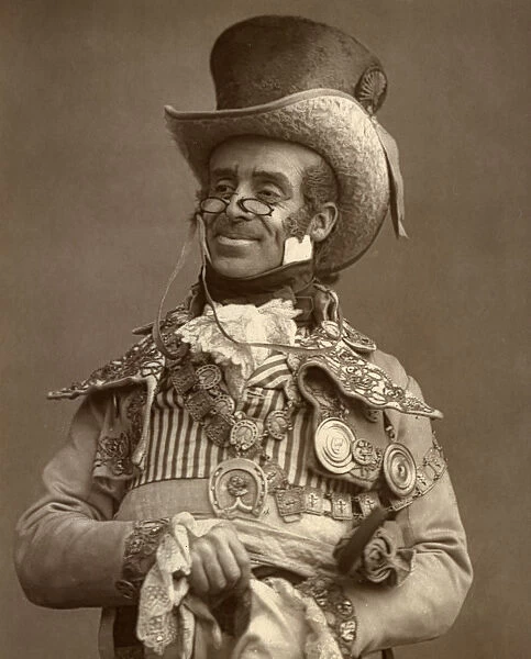 Arthur Roberts, British actor, comedian and music hall entertainer, 1888. Artist: Ernest Barraud