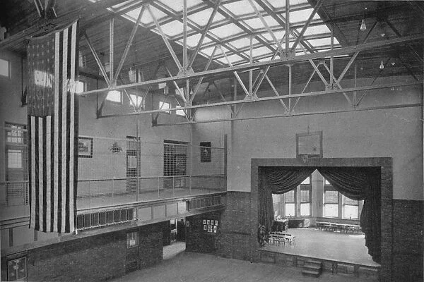 Auditorium-gymnasium, Edwards Bragg School, Fond du Lac, Wisconsin, 1922
