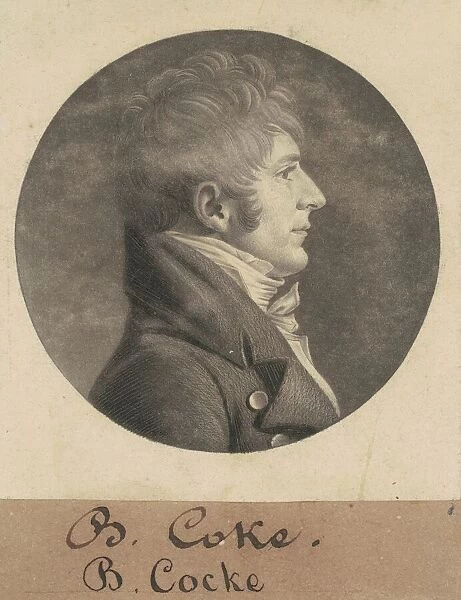 Benjamin Cocke, 1805. Creator: Charles Balthazar Julien Fevret de Saint-Memin