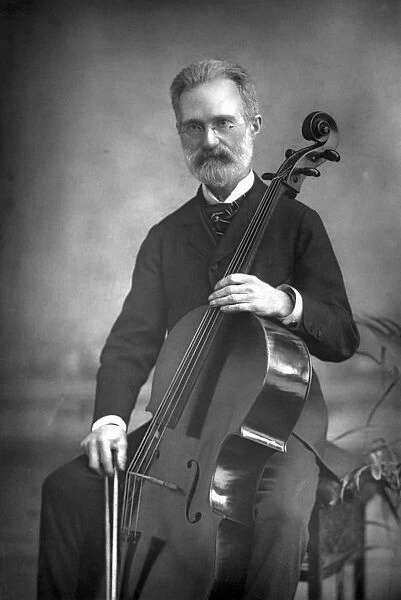 Carlo Alfredo Piatti (1822-1901), Italian violoncellist, 1890. Artist: W&D Downey