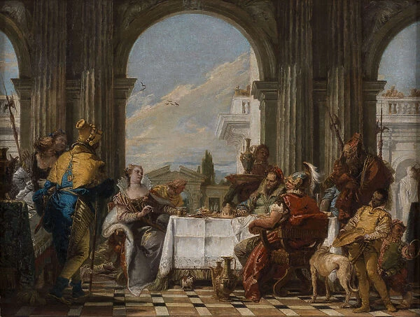 Cleopatras feast, ca 1742
