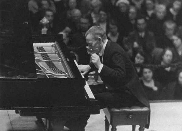 Composer Sergei Rachmaninov (1873-1943), End 1930s