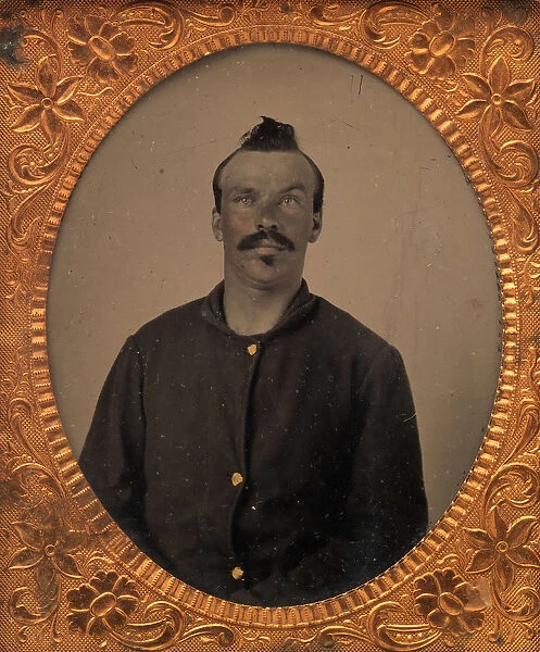 Corporal Hiram Warner, Company C, Second United States Sharp Shooters, 1861-62