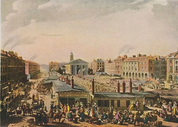 Covent Garden Market, 1811, (1920). Artist: J Bluck