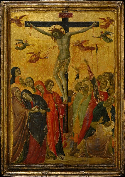 The Crucifixion, ca. 1315. Creator: Segna di Buonaventura