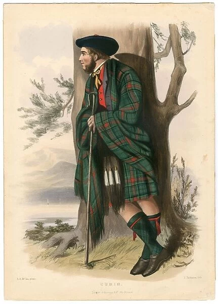 Cumin, from The Clans of the Scottish Highlands, pub. 1845 (colour lithograph)