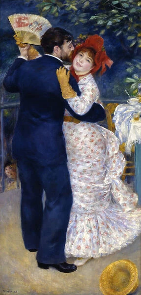 A Dance in the Country, 1883. Artist: Pierre-Auguste Renoir