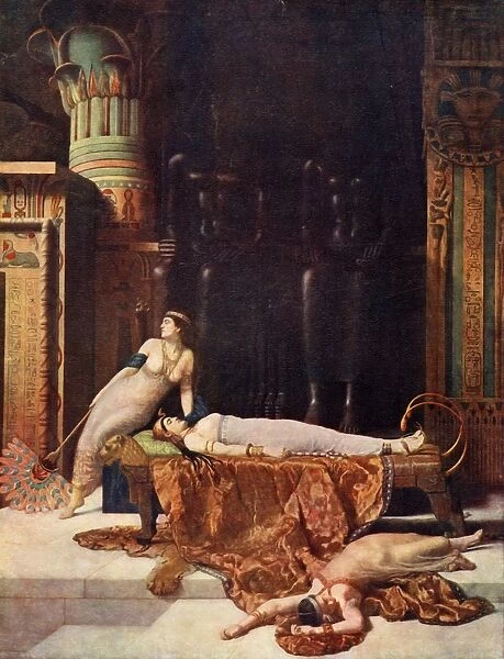The Death of Cleopatra, 1890. Creator: John Maler Collier