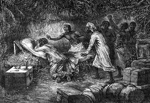 Death of David Livingstone, Scottish missionary and explorer, 1 May 1873 (1877)