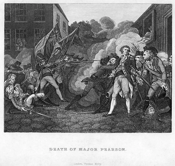The Death of Major Pearson, c1782-c1784