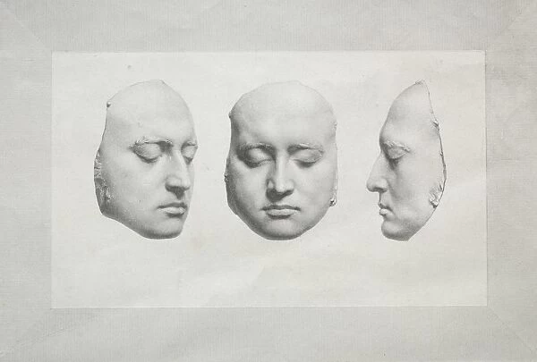 Death Mask of Sir Thomas Lawrence. Creator: Richard James Lane (British, 1800-1872)