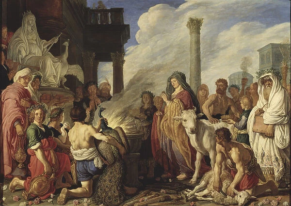 Didos sacrifice to Juno, 1630