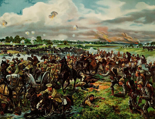 The First Battle of the Masurian Lakes. Artist: Anonymous