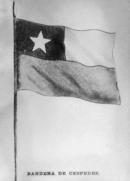 The Flag of Cespedes, (1868), 1920s