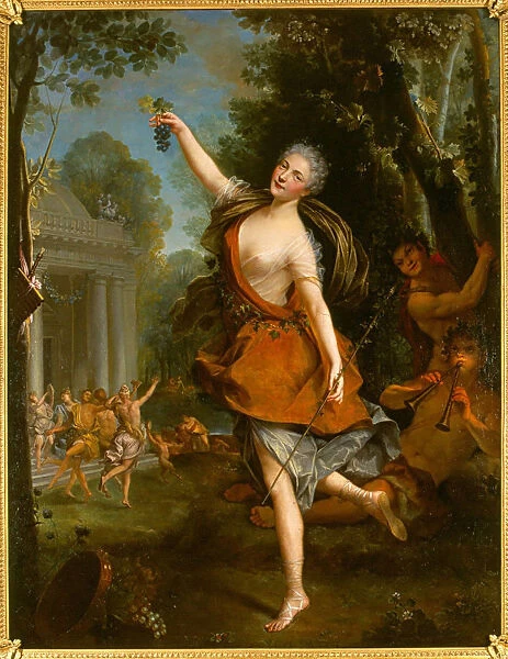 Francoise Prevost as Philomele in the opera by Louis Lacoste. Artist: Raoux, Jean (1677-1734)