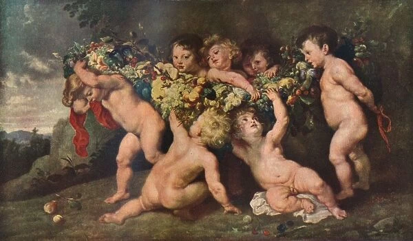 Garland of Fruit, 1615-17 (c1927). Artist: Peter Paul Rubens