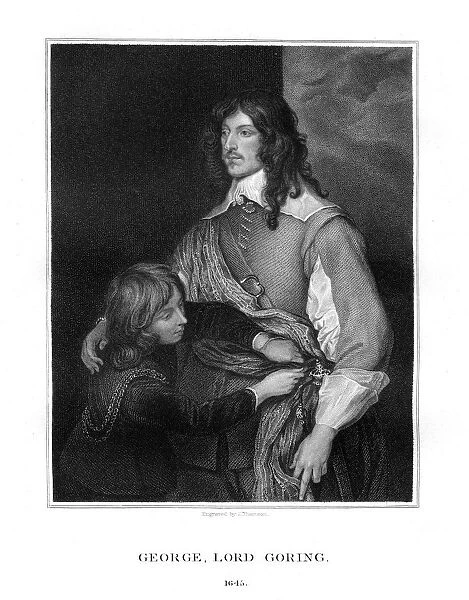 George Goring, Lord Goring, English Royalist soldier, (1827). Artist: J Thomson