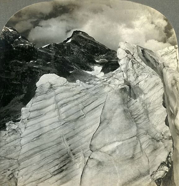 Glacial View in the Canadian Rockies... B.C. Canada, 1903. Creator: Unknown