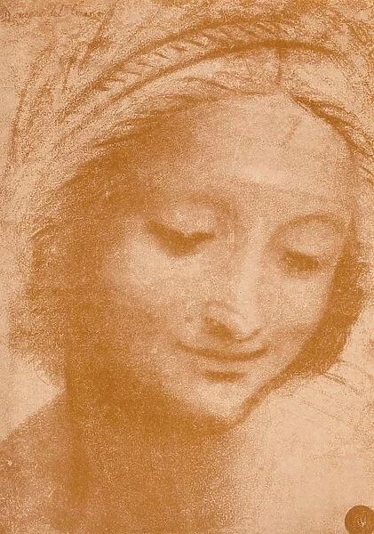 Head of a Woman, c15th century, (1932). Artist: Leonardo da Vinci