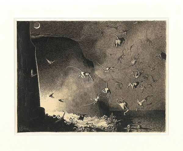 Hell Gate, 1916. Creator: Sedlacek, Franz (1891-1945)