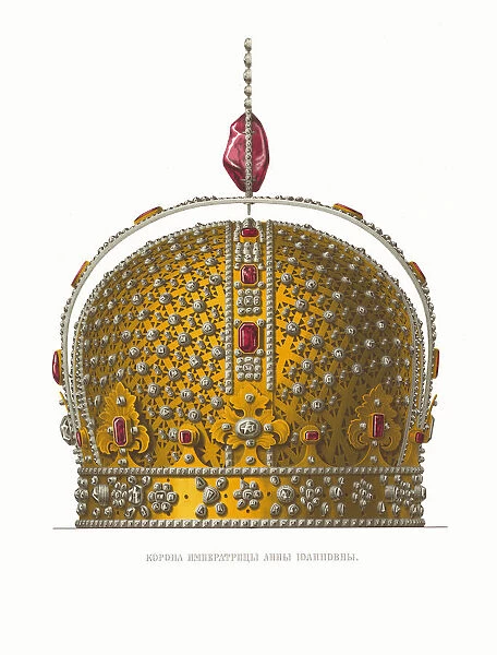 The Imperial Crown of Empress Anna Ioannovna, 1849-1853