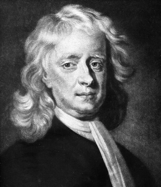 Isaac Newton (1642-1727), English mathematician, astronomer and physicist
