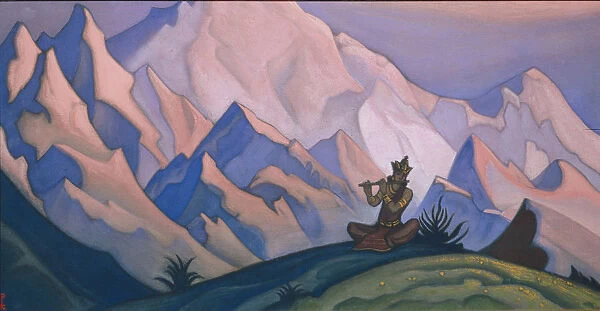 Krishna, 1946. Artist: Roerich, Nicholas (1874-1947)