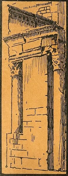 Le portique du Forum attenant a l Hotel du Nord-Pinus, c1920s. Creator: E Laget