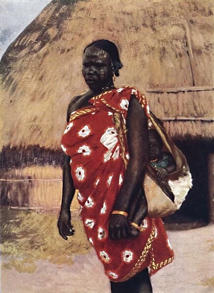 A Lendu woman, 1912