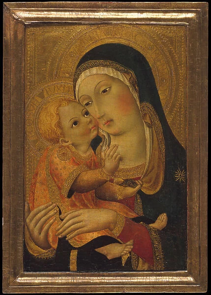Madonna and Child, ca. 1448-60. Creator: Workshop of Sano di Pietro (Ansano di Pietro di Mencio)