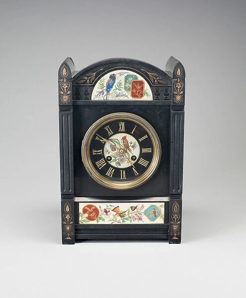 Mantel Clock, England, 1875  /  80. Creator: Unknown