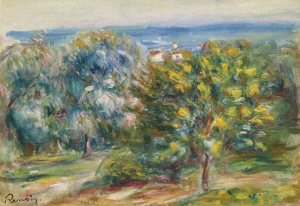Midday Landscape, 1910. Artist: Renoir, Pierre Auguste (1841-1919)