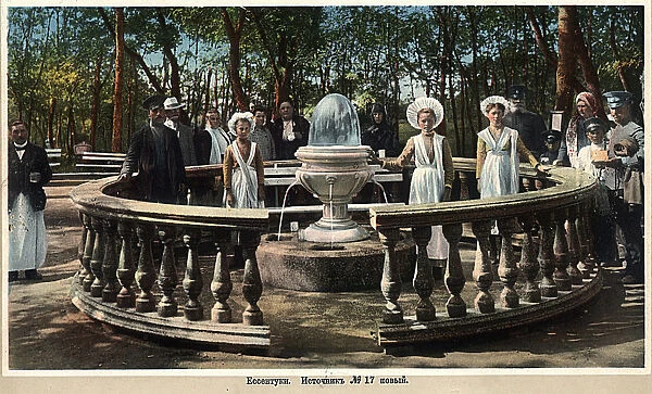 Mineral water spring no 17 (new), Yessentuki, Russia, 1900s
