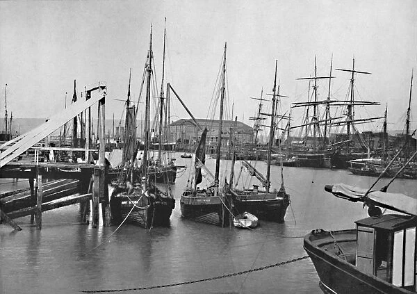 Newhaven - In the Harbour, 1895