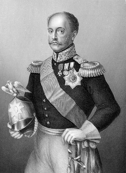 Nicholas I, Tsar of Russia in military uniform, c1860
