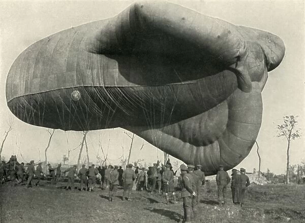 One of Our Observation Balloons, (1919). Creator: Unknown