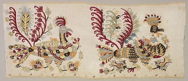 Panel, Probably from a Skirt, 1800s. Creator: Unknown