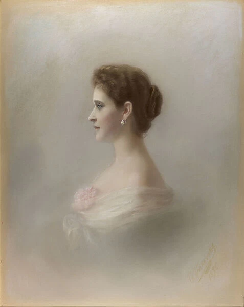 Portrait of Grand Duchess Elizaveta Fyodorovna, Princess Elizabeth of Hesse and by Rhine, 1896