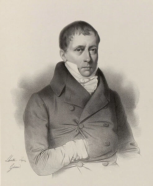 Portrait of Heinrich Christian Schumacher (1780-1850), 1830-1840s