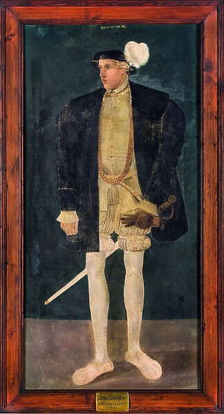 Portrait of Johann V (Hanns) of Liechtenstein. Creator: Anonymous
