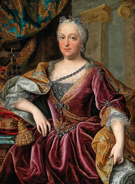 Portrait of Maria Amalia of Austria (1701-1756), Holy Roman Empress